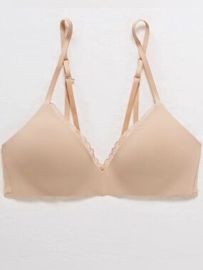 New Aerie Real Happy Wireless Lightly Lined Bra Size 36D